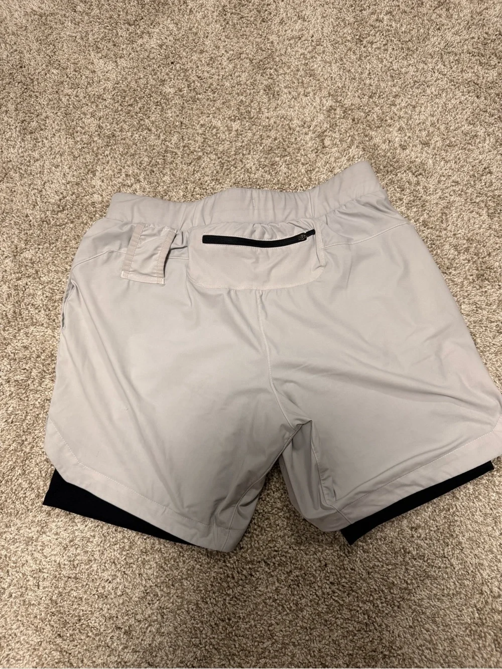ASRV Men's Performance Training Shorts- See photos for light stains!